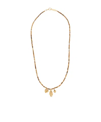 Isabel Marant Heart-hand Necklace