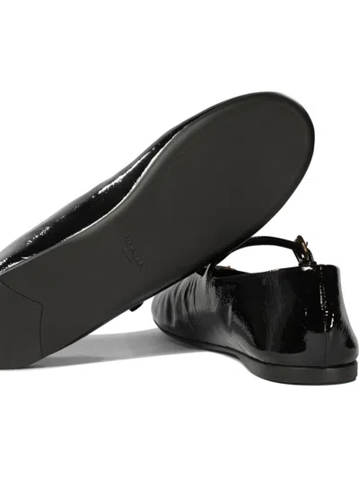 Prada Patent Leather Ballet Flats