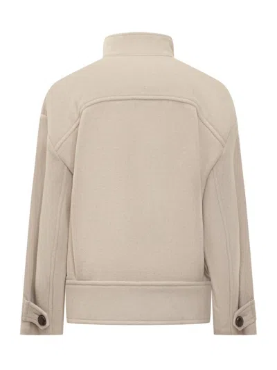 Isabel Marant Hanis-gb Coat In Neutral