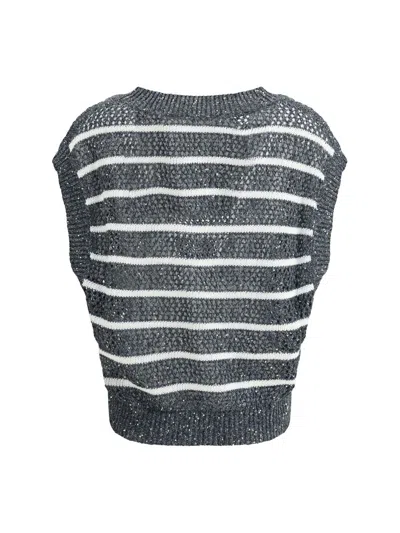 Brunello Cucinelli Knitwear In Black