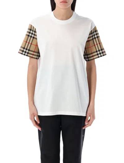 Burberry Regular Logo T-shirt In White