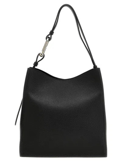 Furla Nuvola S Shoulder Bags Black In Black