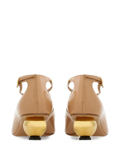 Ferragamo 40mm Spherical-heel Pumps