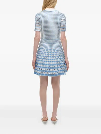 Simkhai Tovi Polo Mini Dress In Blue Hydrangea In Blue