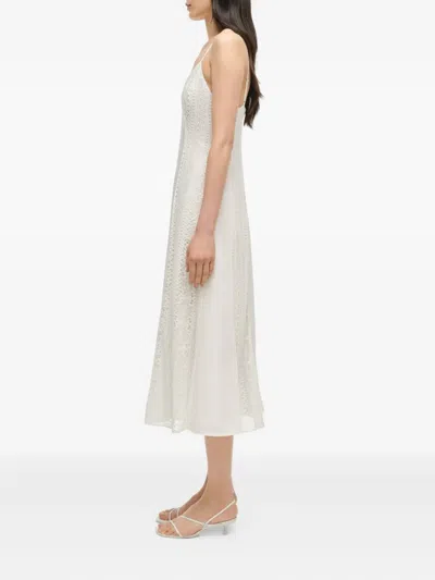 Simkhai Mina Lace-insert Midi Dress