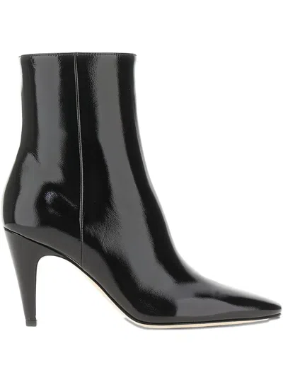 Gianvito Rossi 80mm Patent Leather Stiletto Boots