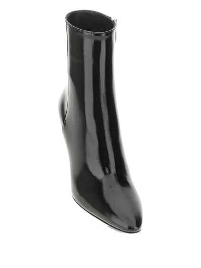 Gianvito Rossi 80mm Patent Leather Stiletto Boots