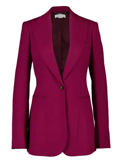 Stella Mccartney Single-button Blazer In Pink