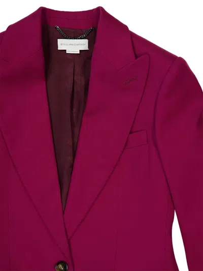 Stella Mccartney Single-button Blazer In Pink