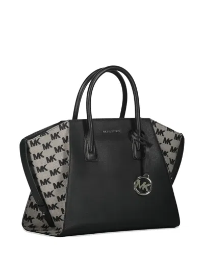 Michael Kors Avril Leather Logo-plaque Tote Bag