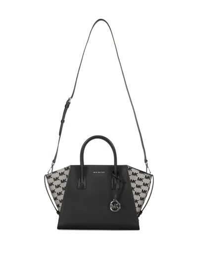 Michael Kors Avril Leather Logo-plaque Tote Bag