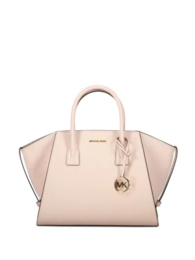 Michael Kors Avril Leather Top-zip Tote Bag