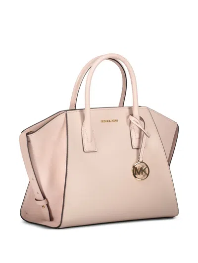 Michael Kors Avril Leather Top-zip Tote Bag