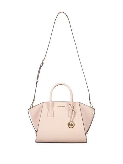 Michael Kors Avril Leather Top-zip Tote Bag