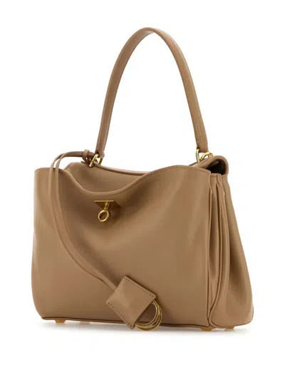 Balenciaga Light Brown Rodeo Mini Shoulder Bag