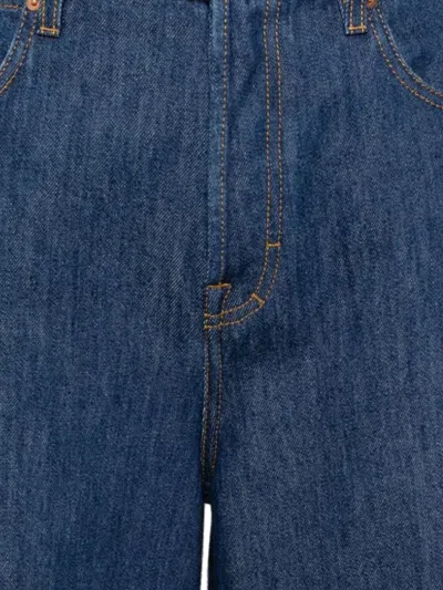 Gucci Wide-leg Jeans In Blue