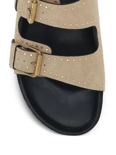 Isabel Marant Lennyo Suede Leather Sandals