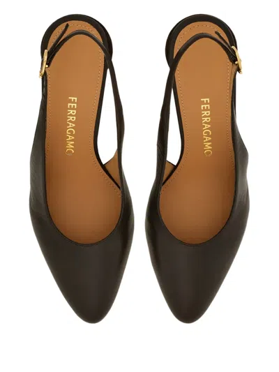 Ferragamo Spherical Heel Slingback Pump