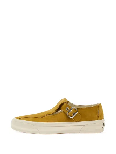 Vans Mary Jane Buckle Sneakers In Nude