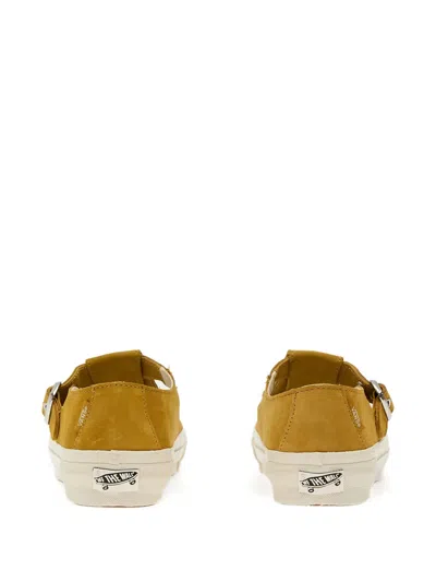 Vans Mary Jane Buckle Sneakers In Nude