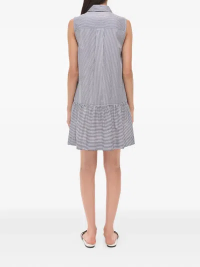 Simkhai Candace Sleeveless Shift Dress In Gray