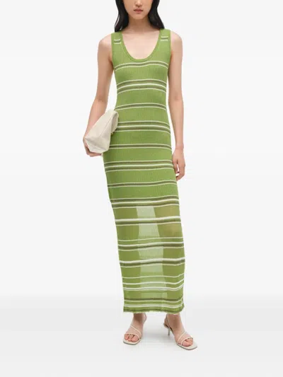 Simkhai Mariana Striped Knit Maxi Dress