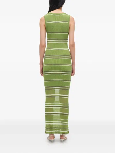 Simkhai Mariana Striped Knit Maxi Dress