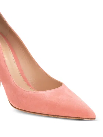 Gianvito Rossi 85mm Piper Suede Block-heel Pumps