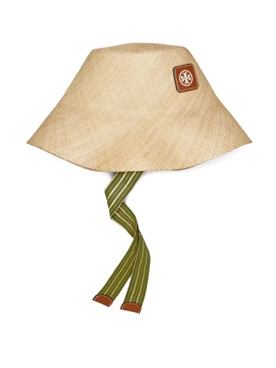 Tory Burch Straw Bucket Hat