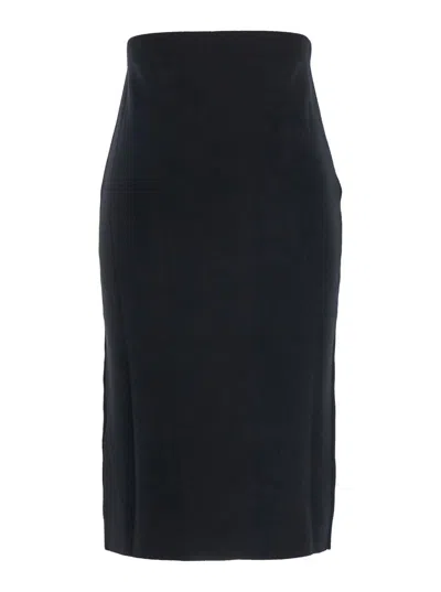 Semicouture Knit Midi Skirt