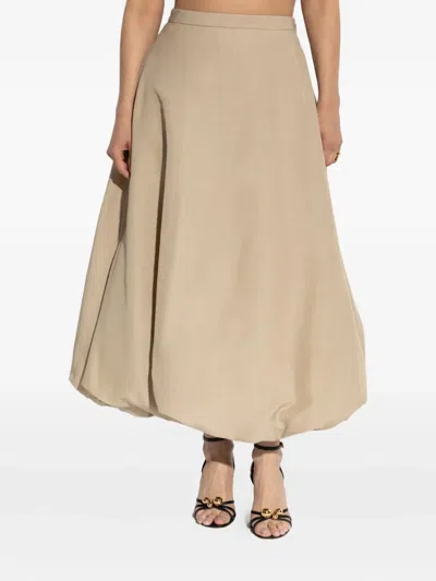 By Malene Birger Aubrey Balloon-hem Maxi Skirt