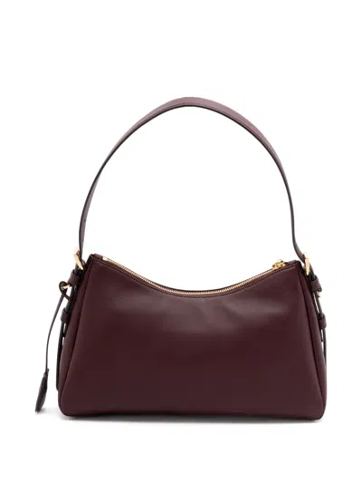 Prada Enamel Triangle Logo Tote Bag
