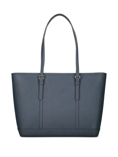 Michael Kors Jet Set Leather Buckle Tote Bag
