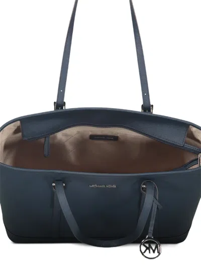 Michael Kors Jet Set Leather Buckle Tote Bag