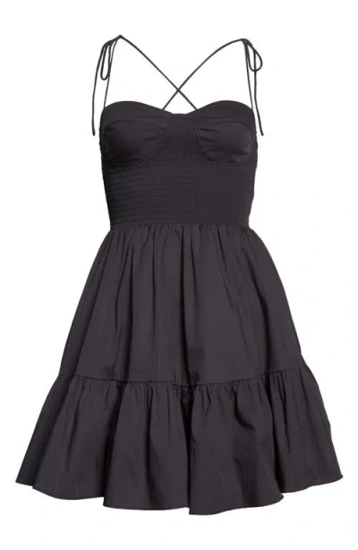 Staud Landry Bustier Mini Dress