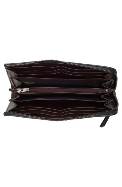Longchamp Le Pliage Cuir Zip Around Wallet