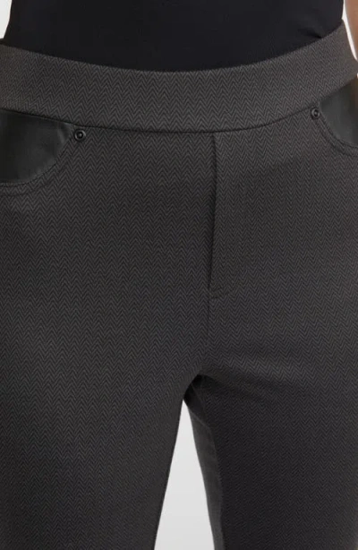 Ellen Tracy Vegan Pull On Ponte Leggings