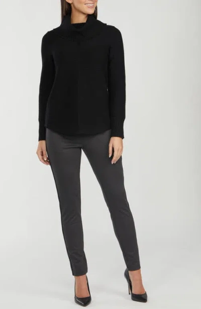 Ellen Tracy Vegan Pull On Ponte Leggings