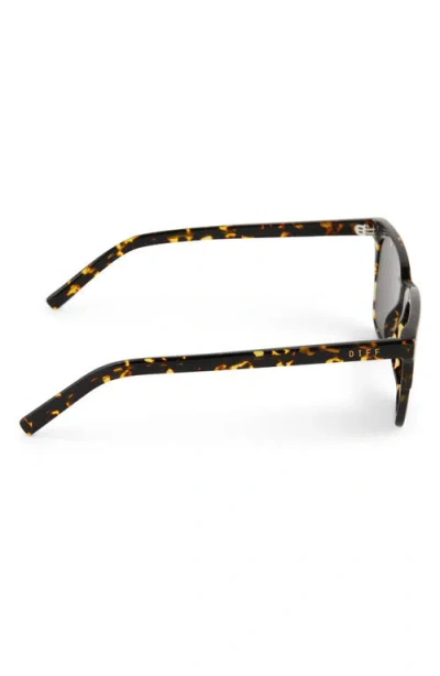 Diff Billie 52mm Polarized Rectangular Sunglasses