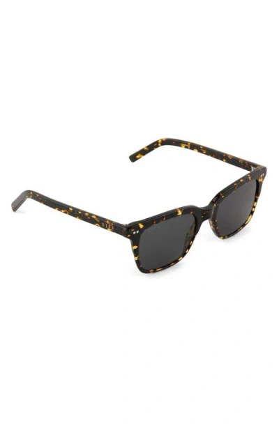 Diff Billie 52mm Polarized Rectangular Sunglasses