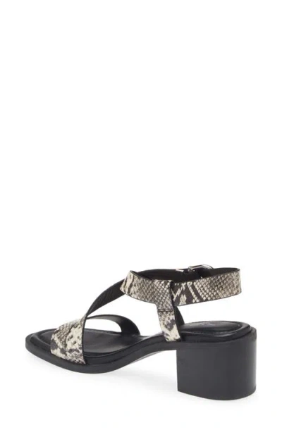 Rag & Bone Snakeskin Embossed Slingback Sandal