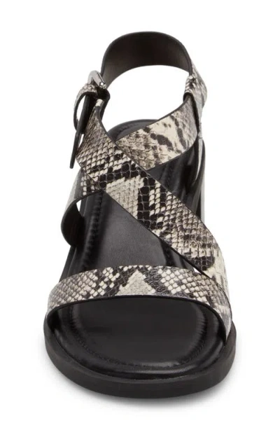 Rag & Bone Snakeskin Embossed Slingback Sandal