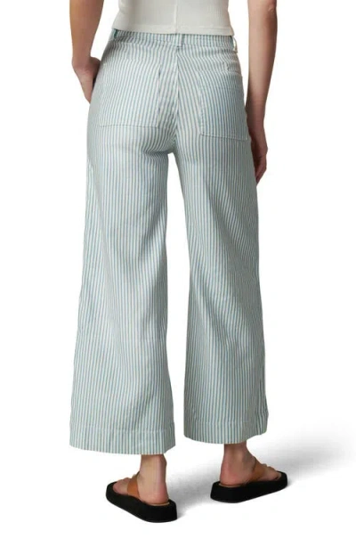 Joe's The Addison High Waist Linen Blend Ankle Wide Leg Pants