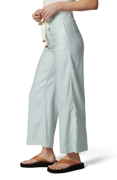 Joe's The Addison High Waist Linen Blend Ankle Wide Leg Pants