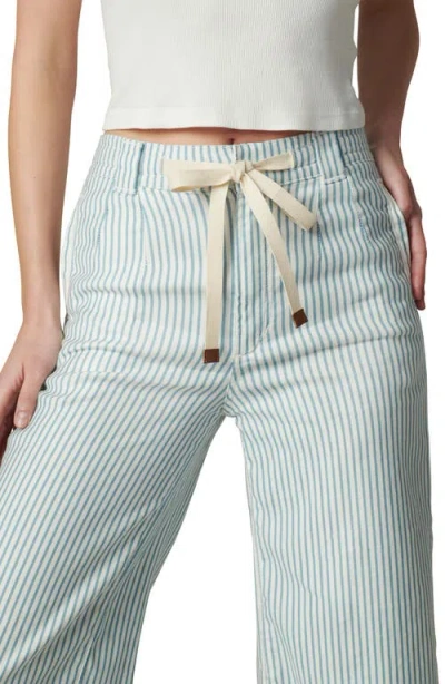 Joe's The Addison High Waist Linen Blend Ankle Wide Leg Pants