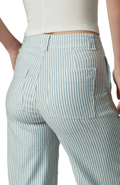 Joe's The Addison High Waist Linen Blend Ankle Wide Leg Pants