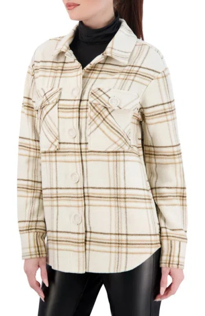 Ookie & Lala Plaid Shacket In Multi