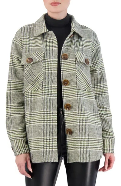 Ookie & Lala Plaid Shacket In Multi