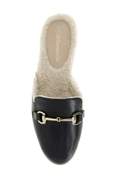 Bcbgeneration Zorie 4 Faux Shearling Lined Bit Mule