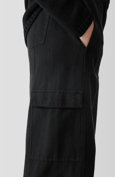 Eileen Fisher Organic Cotton Wide Leg Cargo Pants